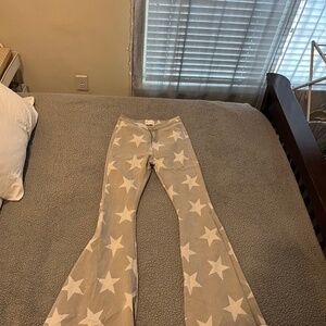 Bellbottom Star Jeans